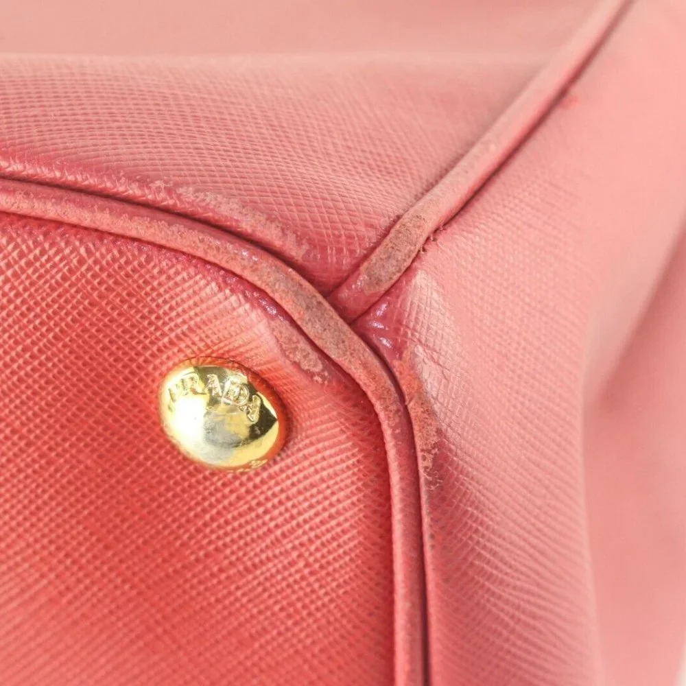 Prada red saffiano